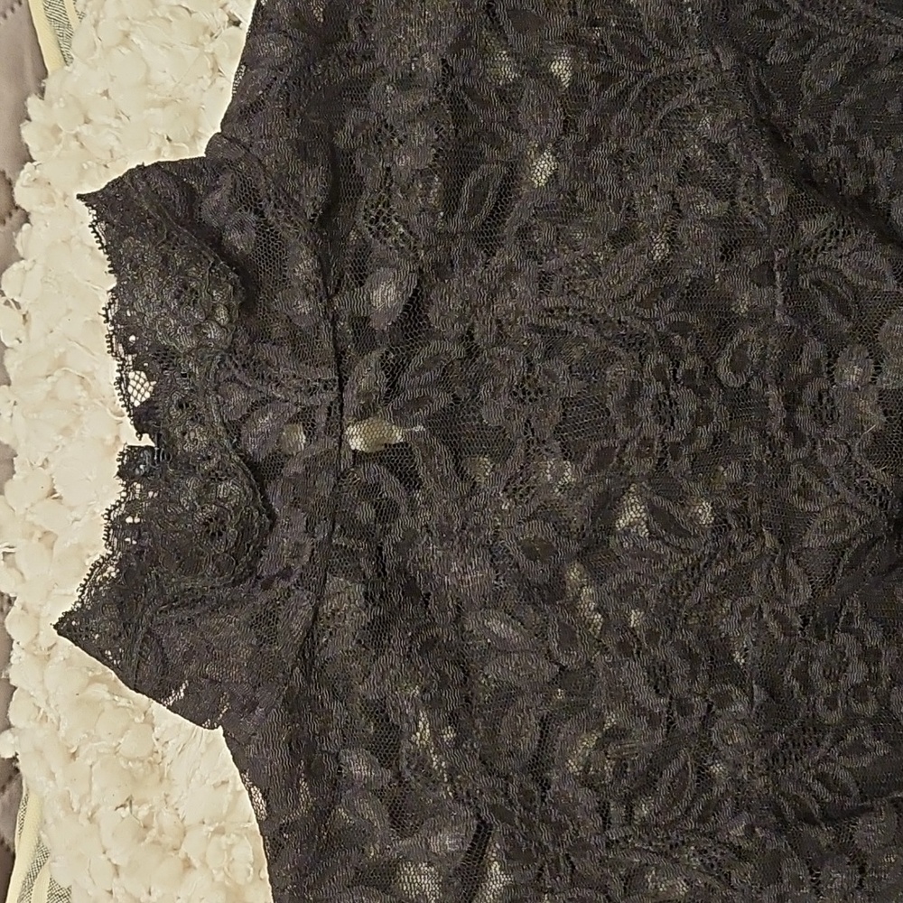 Moda International Elegant Black Lace Dress - Picture 11 of 17